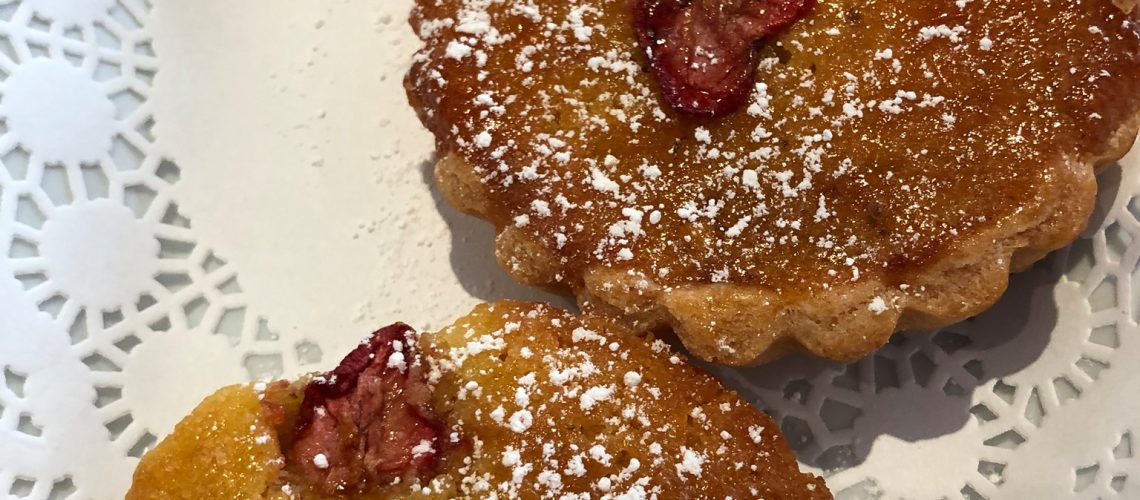 strawberry tartlets